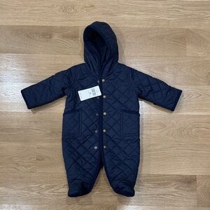Ralph Lauren Quilted Baby Snow Suit